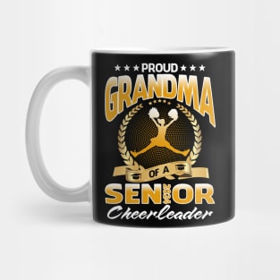 Proud Grandma Of A 2024 Senior Cheerleader Mug